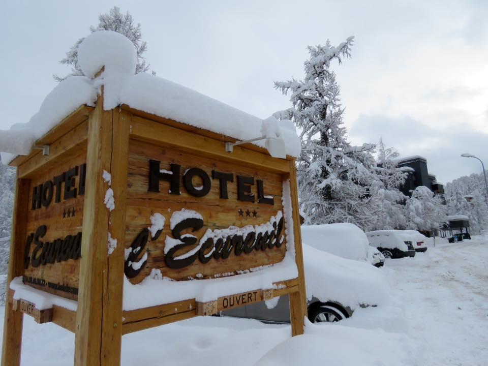 Hotel Ecureuil Vars  Exteriér fotografie
